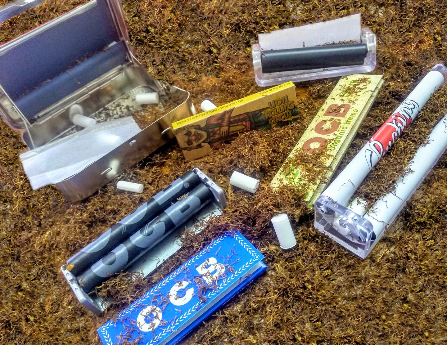 Tabaco de liar y accesorios